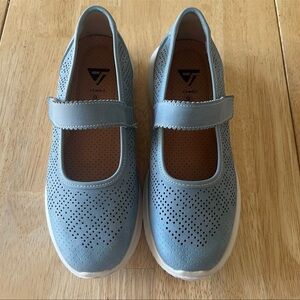 JABASIC Women Genuine Leather Slip on Loafers Lightweight Breathable Flats Shoes